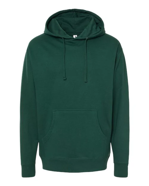 8.5 oz. Midweight Hooded Sweatshirt Forest Green