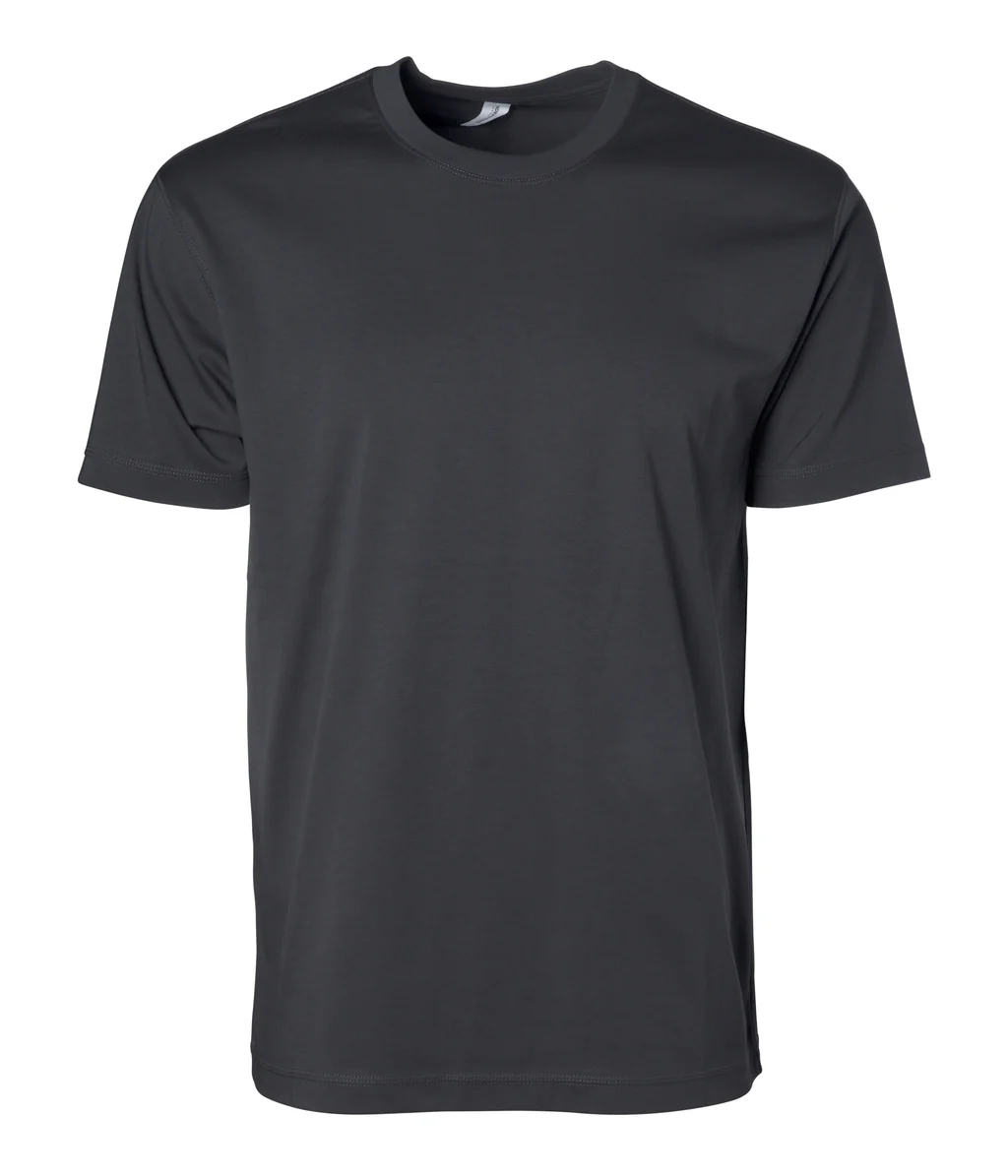 LUX Interlock Heavyweight Combed Cotton T-Shirt Asphalt