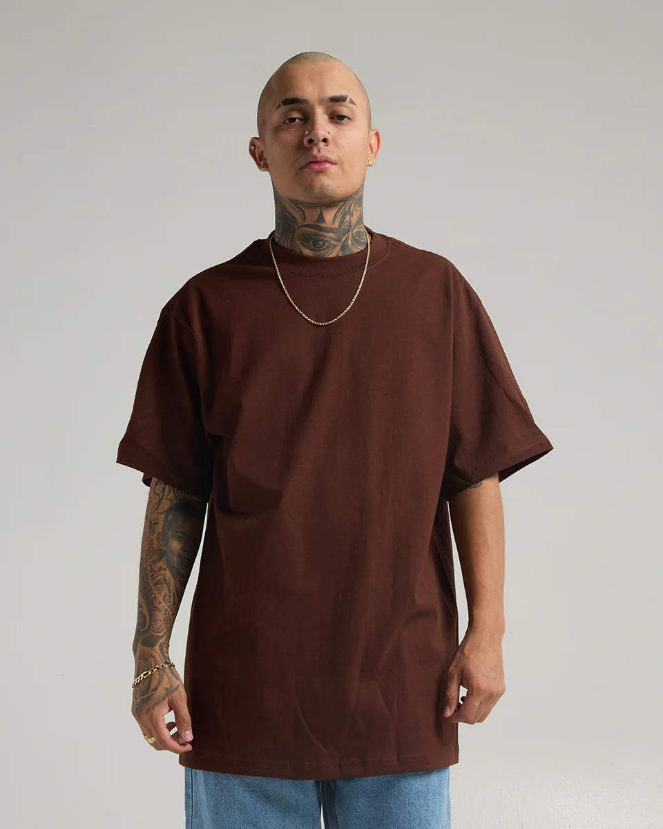 7.5 oz. Max Heavyweight Short Sleeve Brown