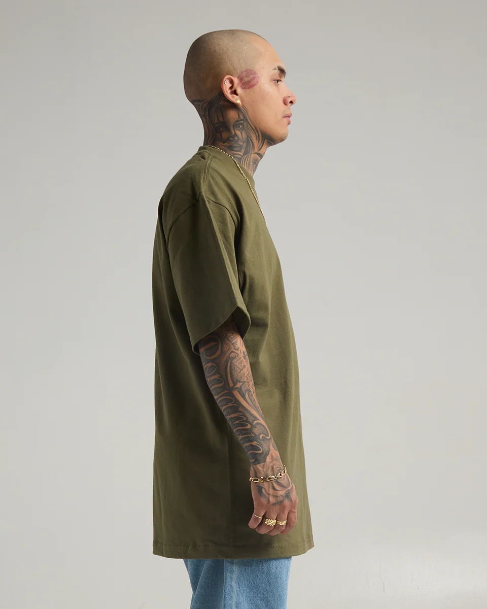 7.5 oz. Max Heavyweight Short Sleeve Olive