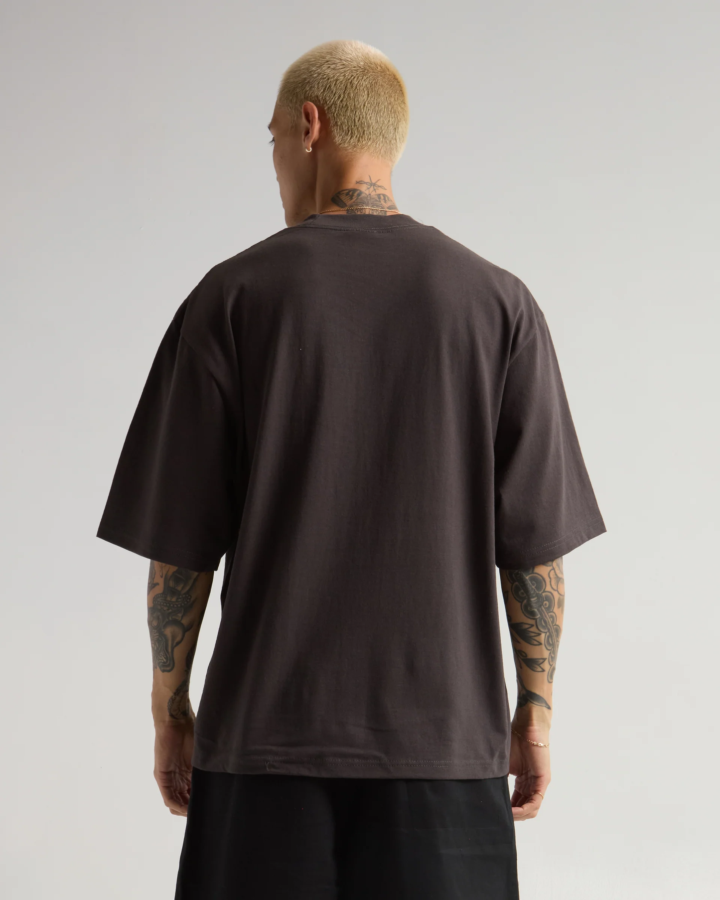 7.5 oz. Max Heavyweight Oversized Tee Off Black