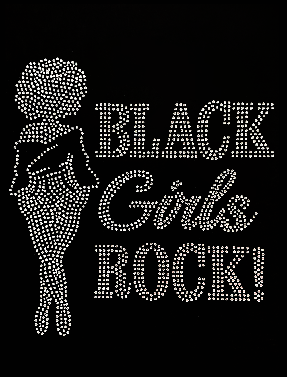 Black Girls Rock Transfer Patch