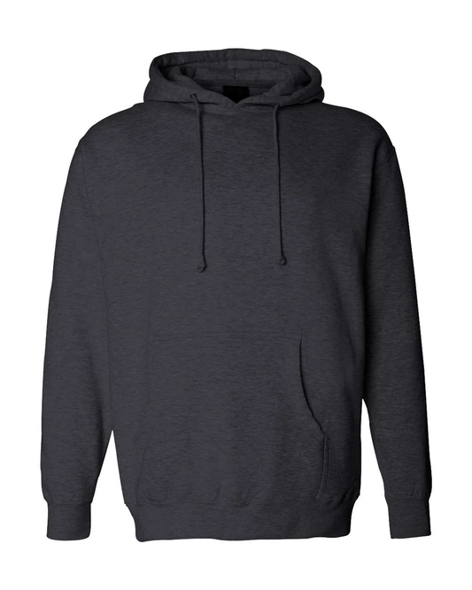 10 oz. Heavyweight Pullover Hooded Sweatshirt Charcoal Heather