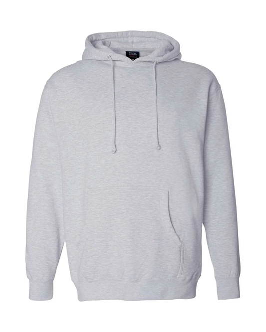 10 oz. Heavyweight Pullover Hooded Sweatshirt Grey Heather