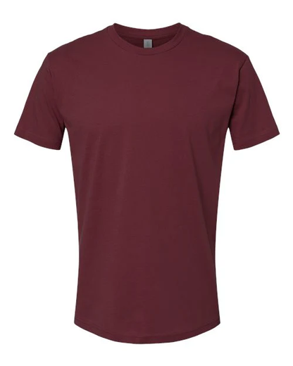 Next Level 3600 Cotton T-Shirt Maroon