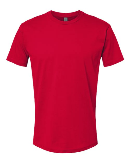Next Level 3600 Cotton T-Shirt Red