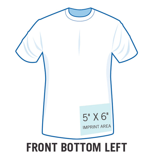 Front Bottom Left Printing