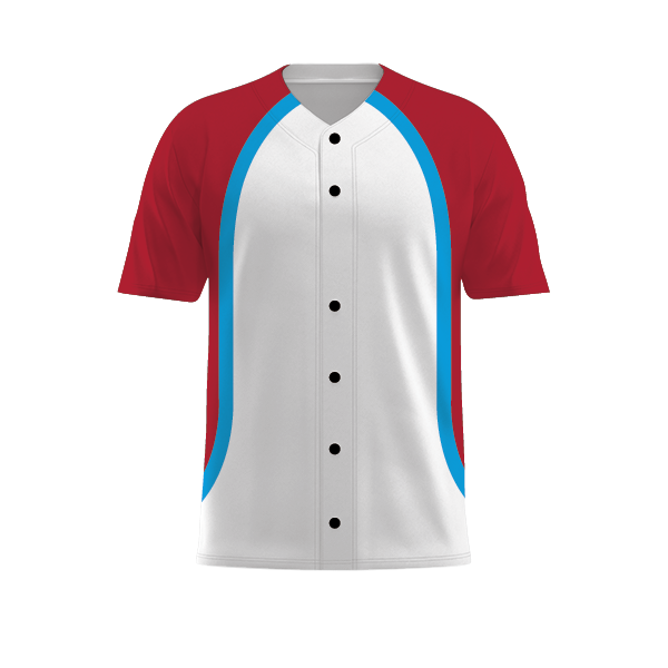 Full Button Jersey Adult XL, 2XL, 3XL