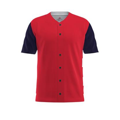 Full Button Jersey Adult XL, 2XL, 3XL