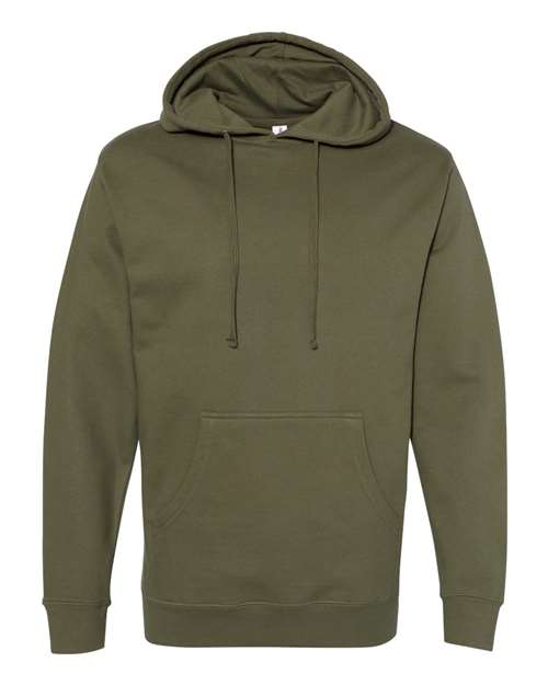 8.5 oz. Midweight Hooded Sweatshirt Army Green