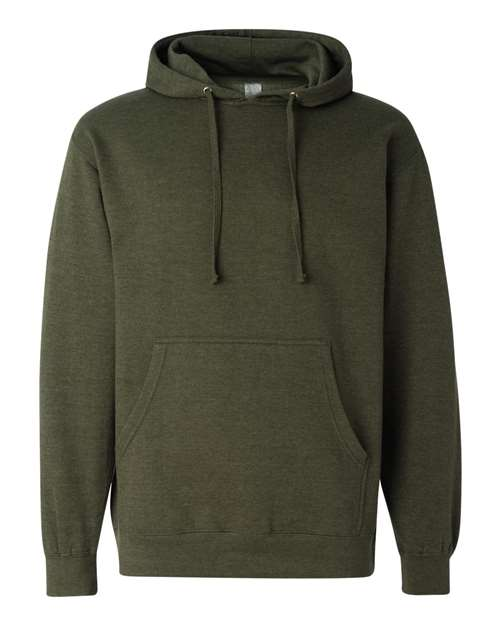 8.5 oz. Midweight Hooded Sweatshirt Army Heather