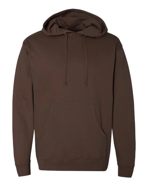 8.5 oz. Midweight Hooded Sweatshirt Brown