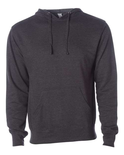 8.5 oz. Midweight Hooded Sweatshirt Charcoal Heather