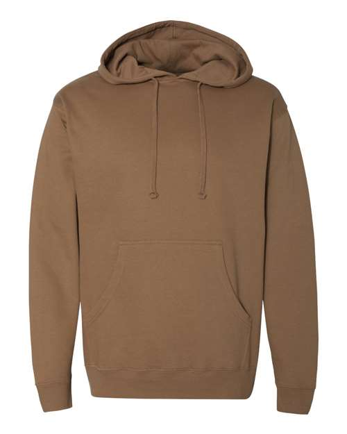 8.5 oz. Midweight Hooded Sweatshirt Saddle