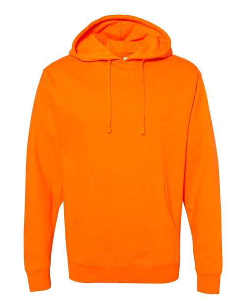 8.5 oz. Midweight Hooded Sweatshirt Safety Orange