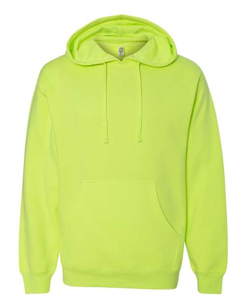 8.5 oz. Midweight Hooded Sweatshirt Safety Yellow