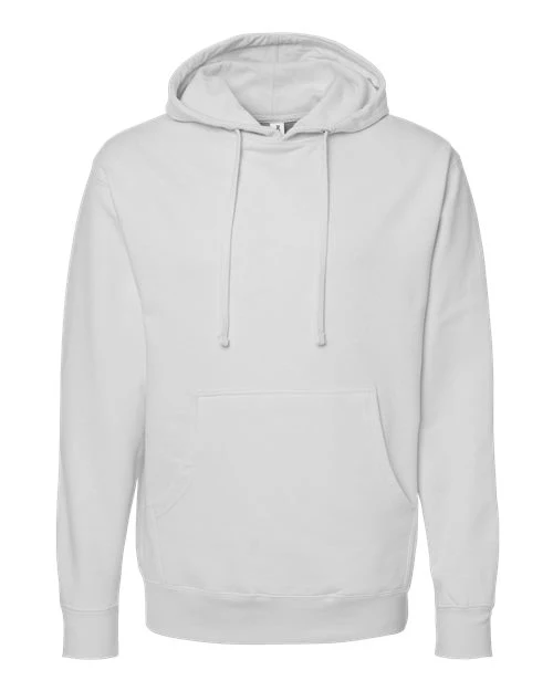 8.5 oz. Midweight Hooded Sweatshirt Smoke