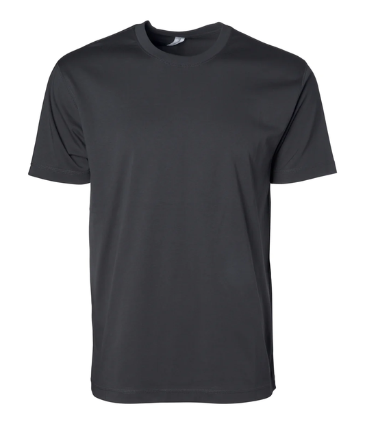 LUX Interlock Heavyweight Combed Cotton T-Shirt Asphalt