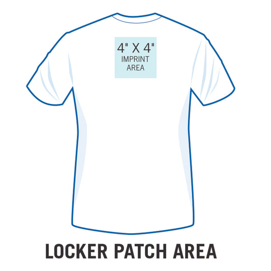 T-Shirt Locker Patch Area