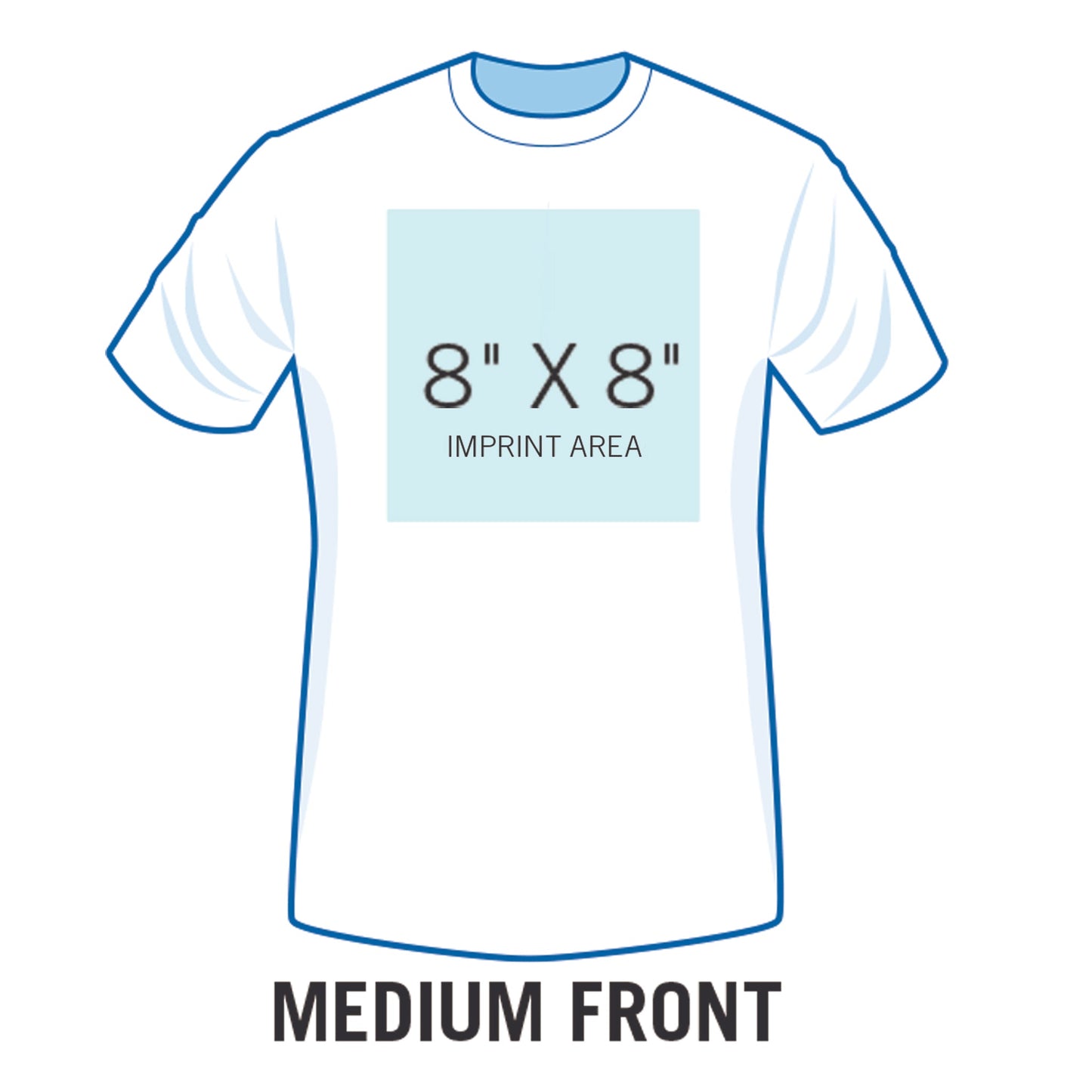 Medium Front Printing