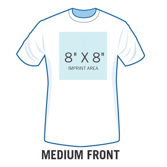 Medium Front Printing