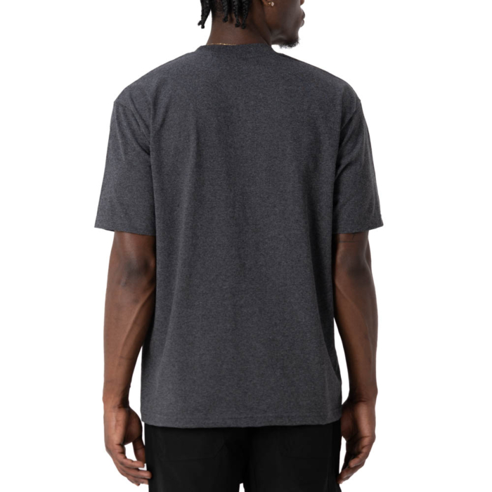 Pro Club Men's Heavyweight Cotton Short Sleeve Crew Neck T-Shirt Charcoal