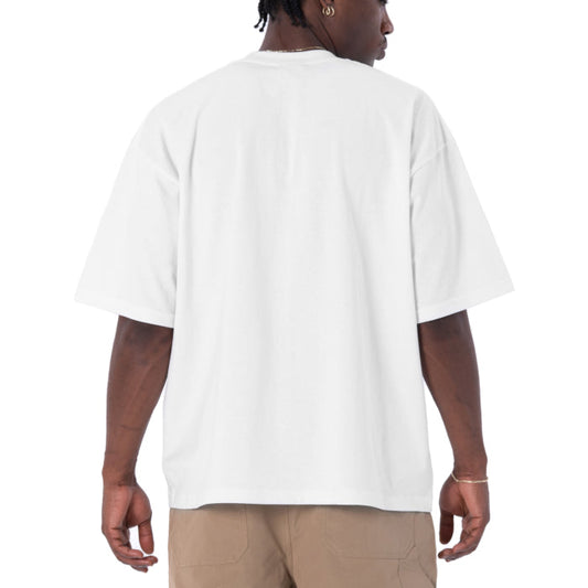 Pro Club Men's Heavywide Cotton Short Sleeve Crew Neck T-Shirt White