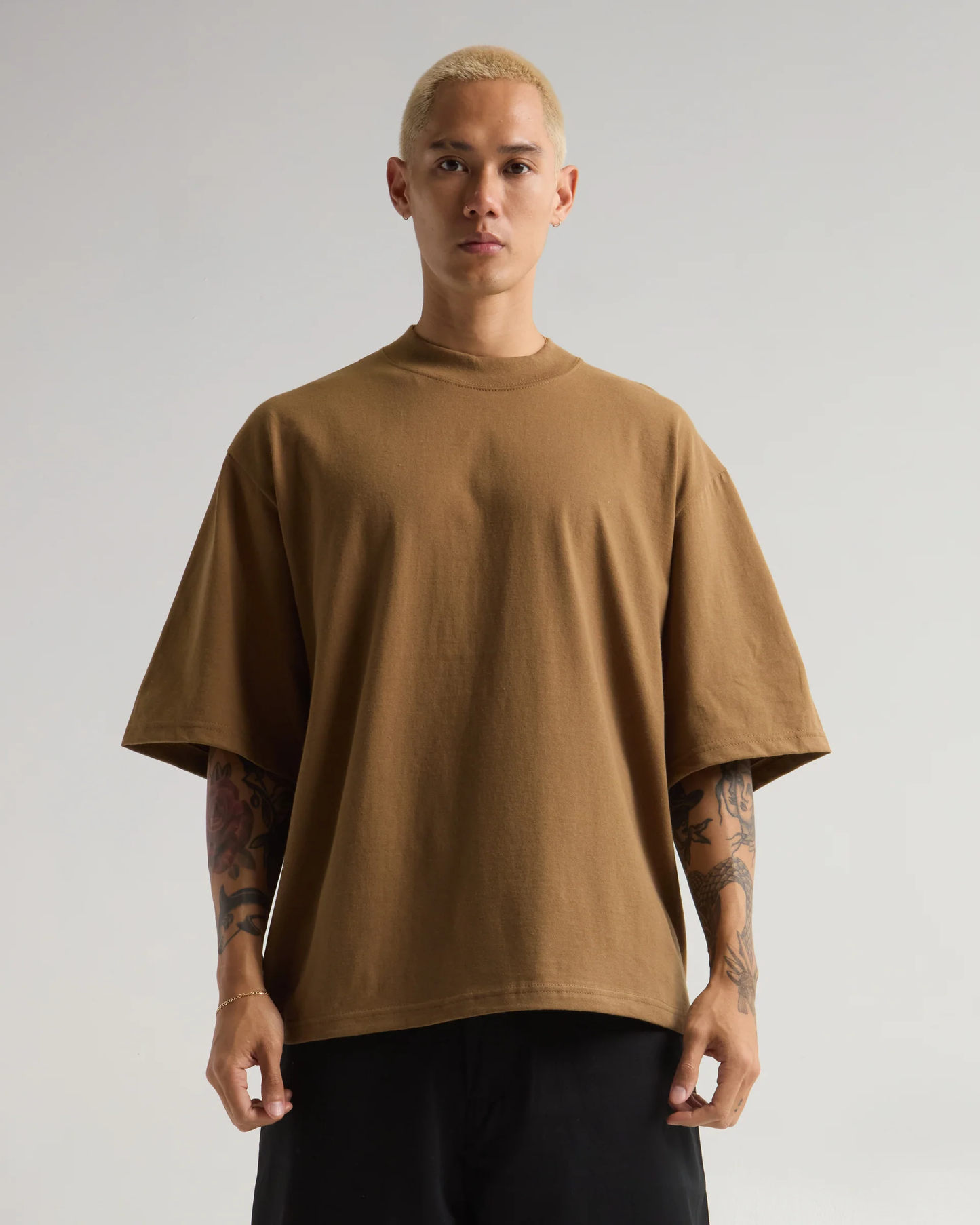 7.5 oz. Max Heavyweight Oversized Tee Latte