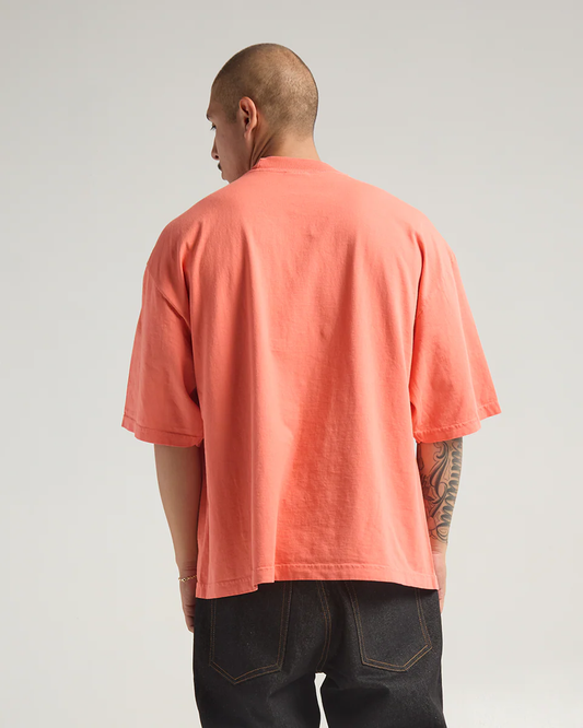 7.5 oz. Max Heavyweight Garment Dye Drop Shoulder Peach