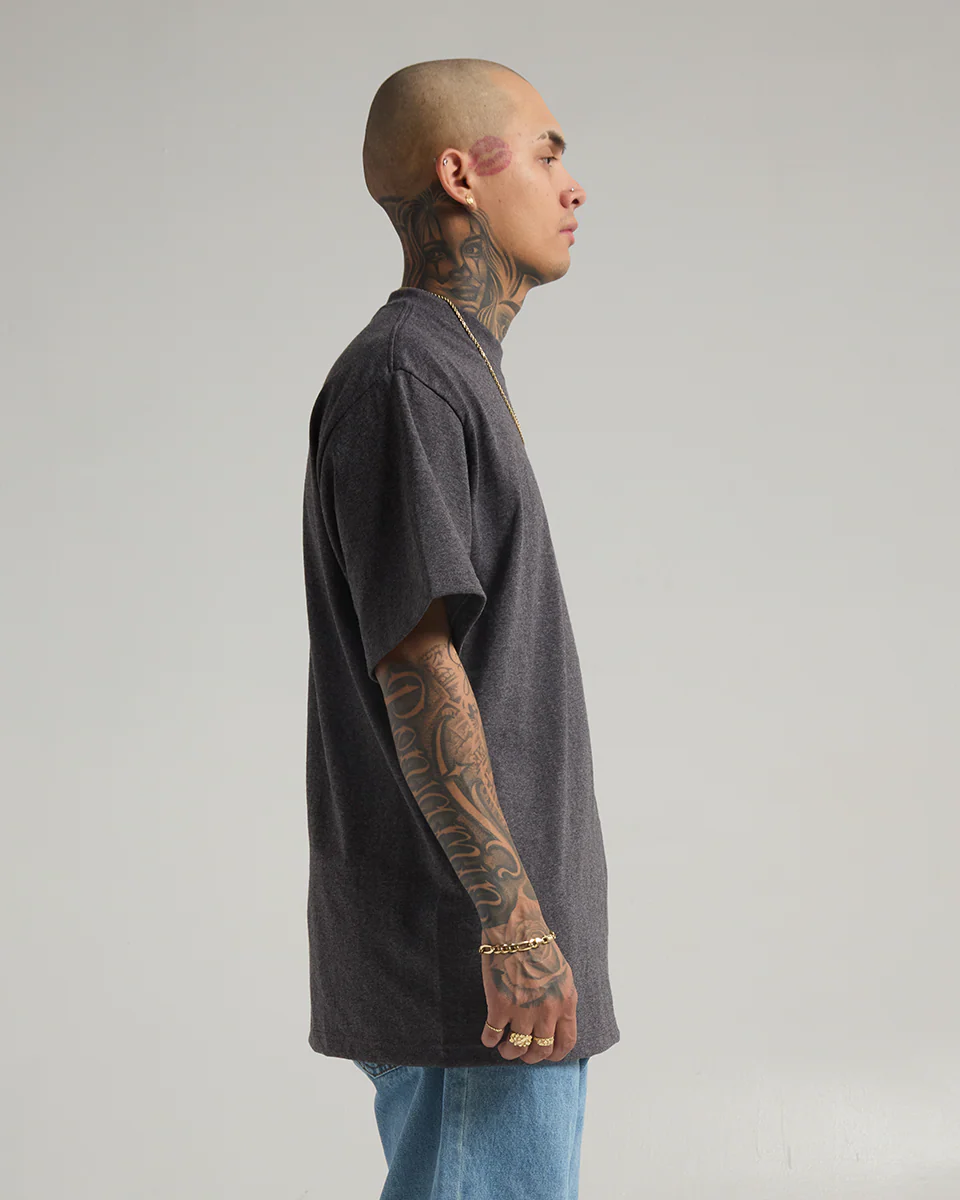 7.5 oz. Max Heavyweight Short Sleeve Charcoal Grey
