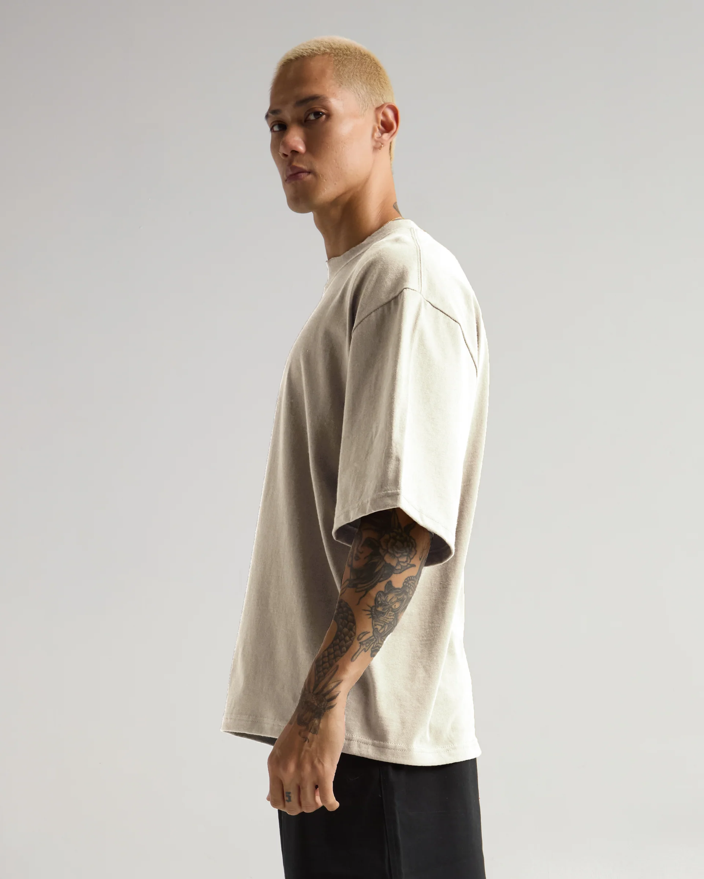 7.5 oz. Max Heavyweight Oversized Tee Off White