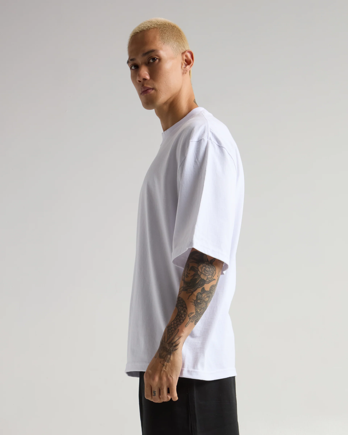7.5 oz. Max Heavyweight Oversized Tee White