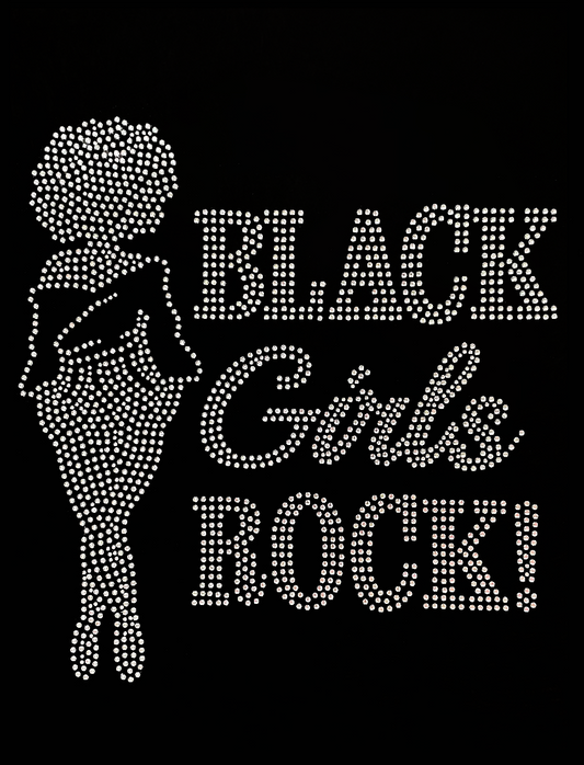 Black Girls Rock Transfer Patch
