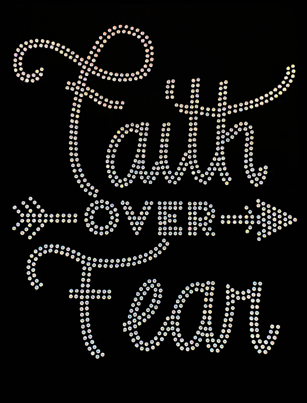 Faith Over Fear Transfer Patch