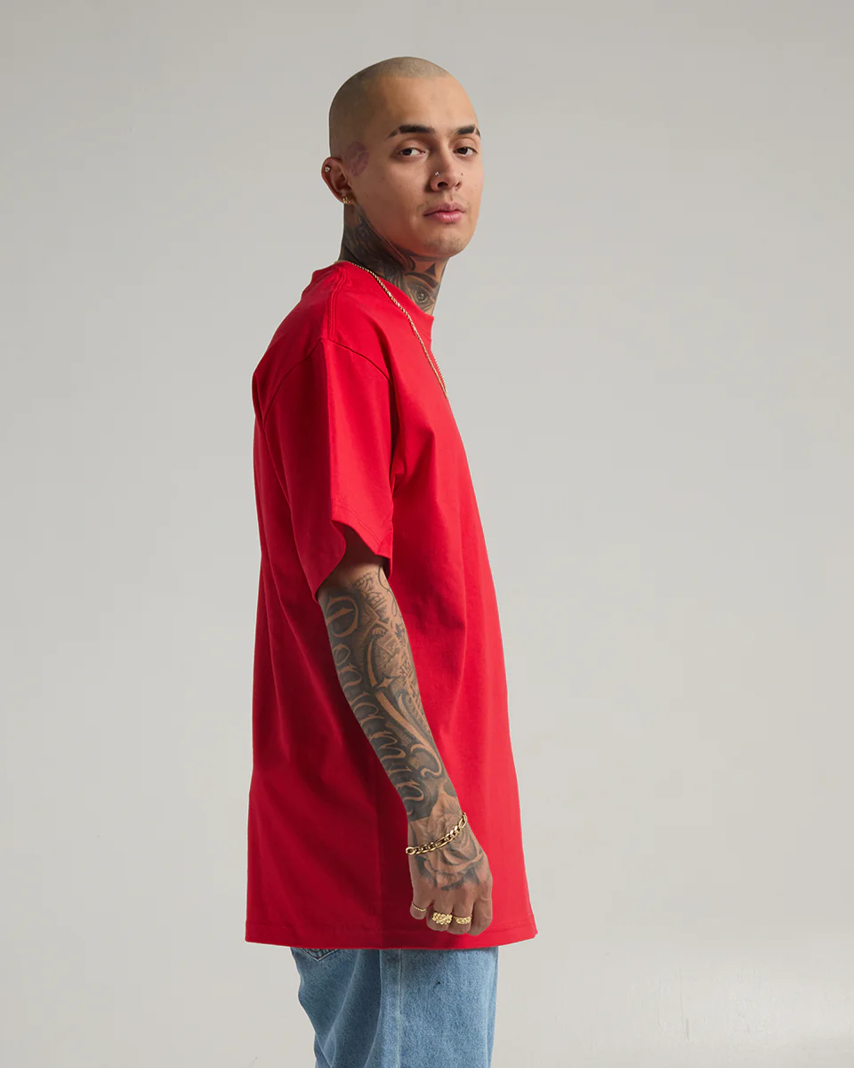 7.5 oz. Max Heavyweight Short Sleeve Red