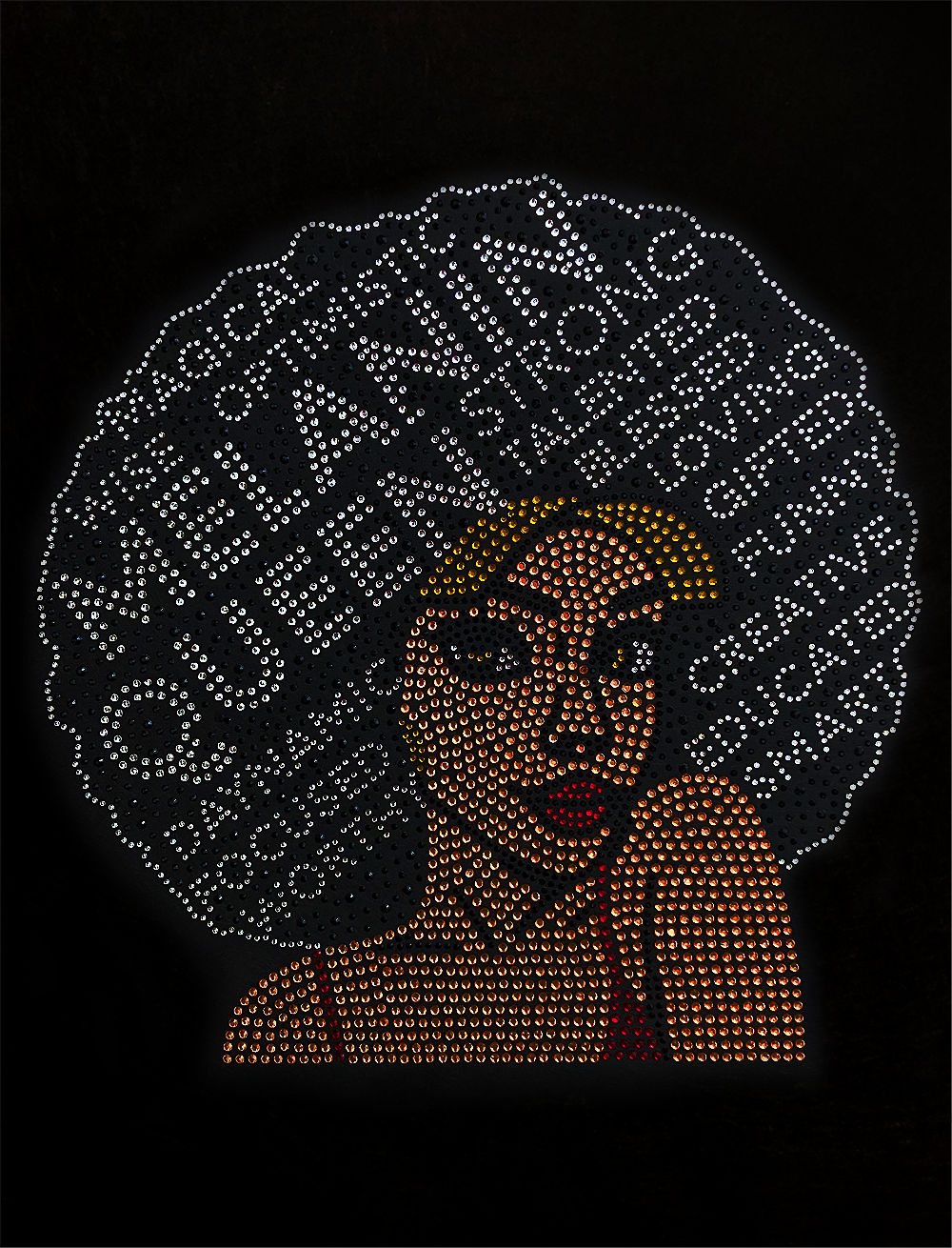 Melanin Queen Transfer Patch