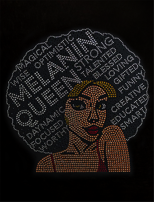 Melanin Queen Transfer Patch