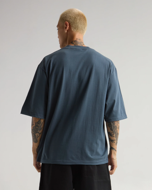 7.5 oz. Max Heavyweight Oversized Tee Slate Blue