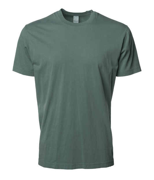 Premium 180gsm Pigment Dye T-Shirt Alpine Green