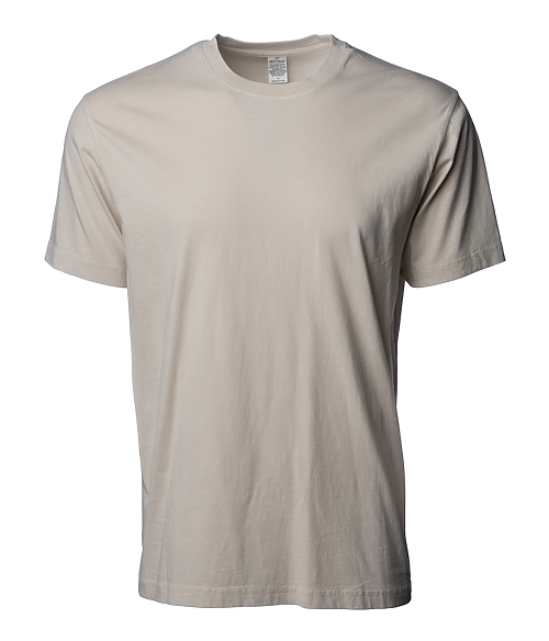 Premium 180GSM Pigment Dye T-Shirt Pigment Ivory