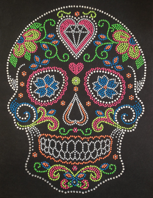 Sugar Skull Transfer Patch