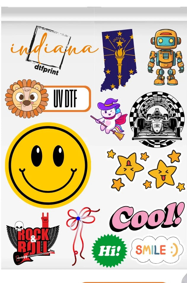 UV DTF Gang Sheet - Upload a Print Ready File