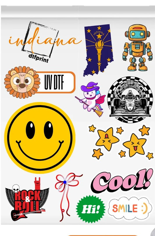 UV DTF Gang Sheet - Upload a Print Ready File
